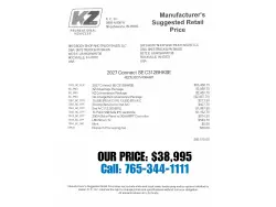 2027 KZ RV Connect SE C312BHKSE