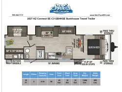 2027 KZ RV Connect SE C312BHKSE
