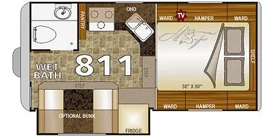2018 Northwood Mfg ARCTIC FOX CAMPER 811 in damascus OR