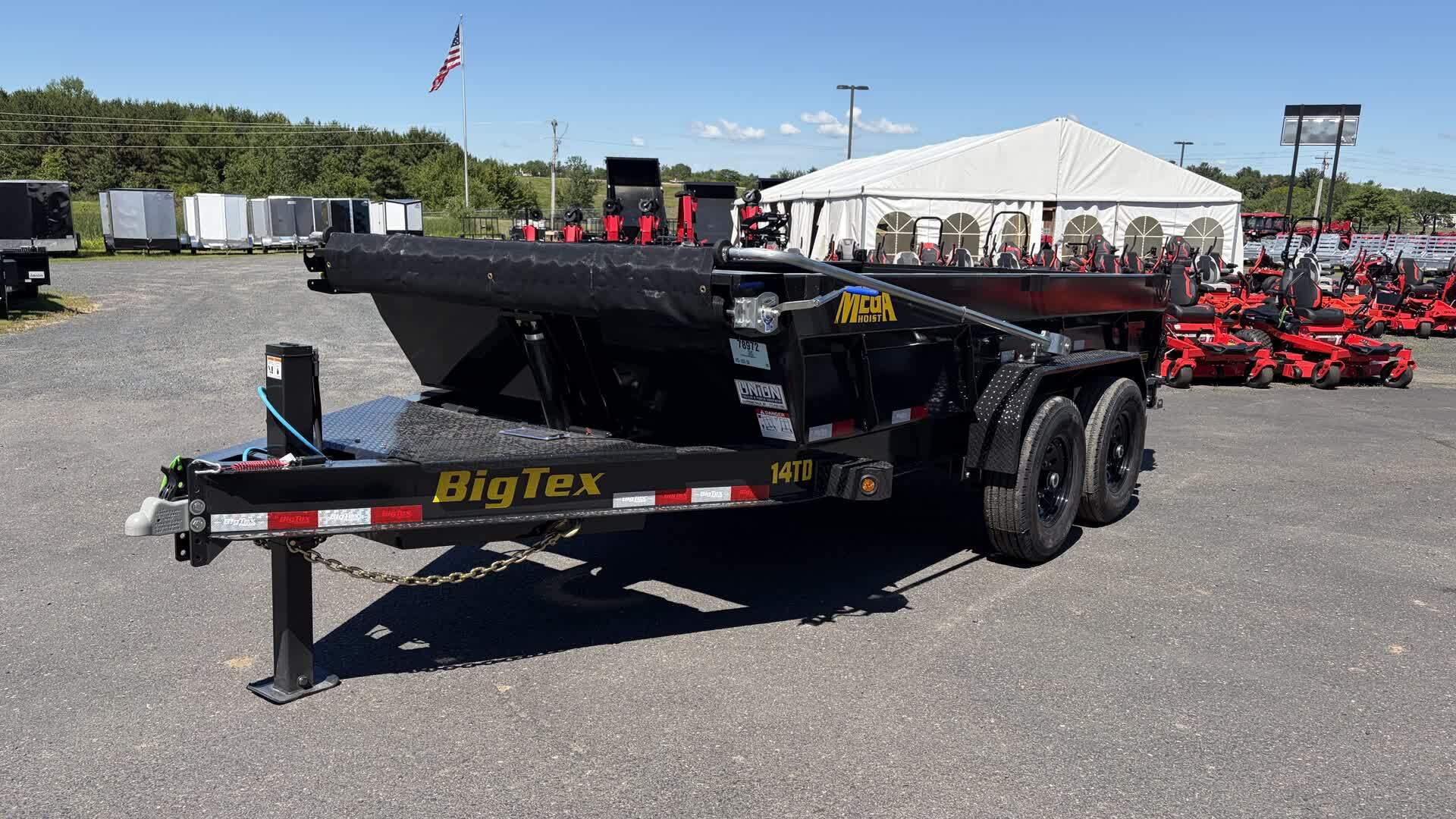 Big Tex Trailers 14TD-14C2A-XBK in Chippewa Falls, WI