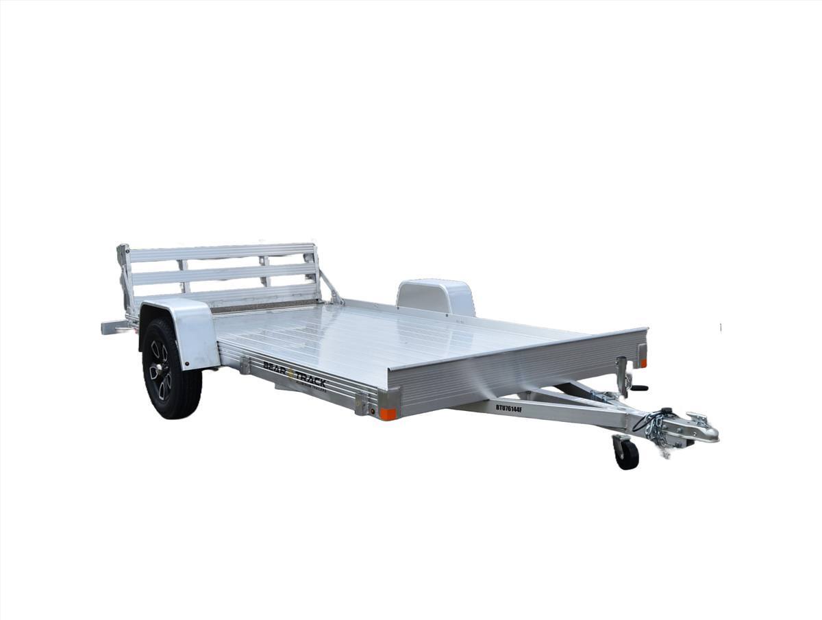2026 Bear Track BTU 76" x 144" 3k Single Axle All Aluminum Utility Trai in Chippewa Falls, WI