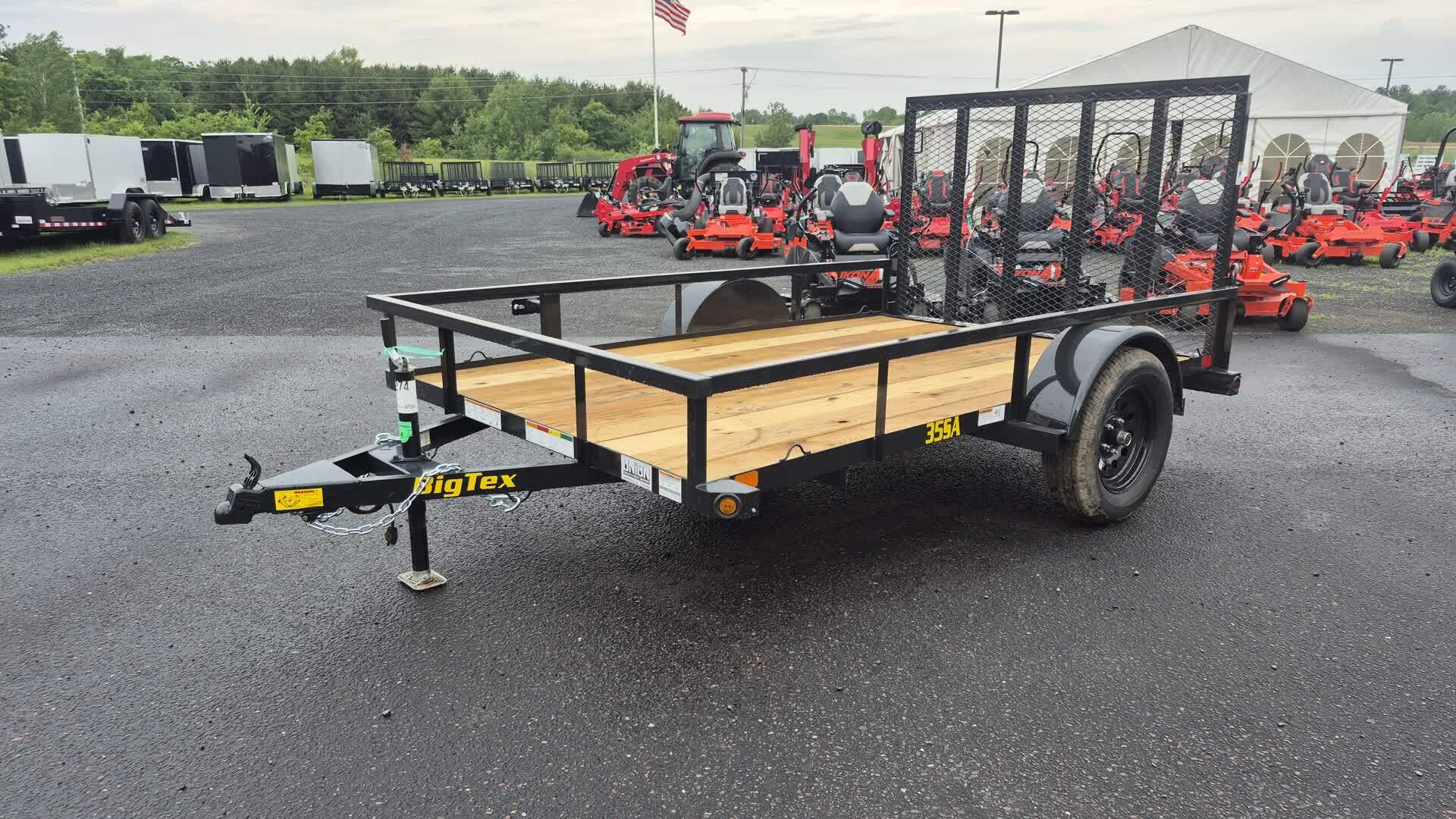 2026 Big Tex Trailers 35SA 77" x 10' 3k Single Axle Steel Utility Trailer in Chippewa Falls, WI