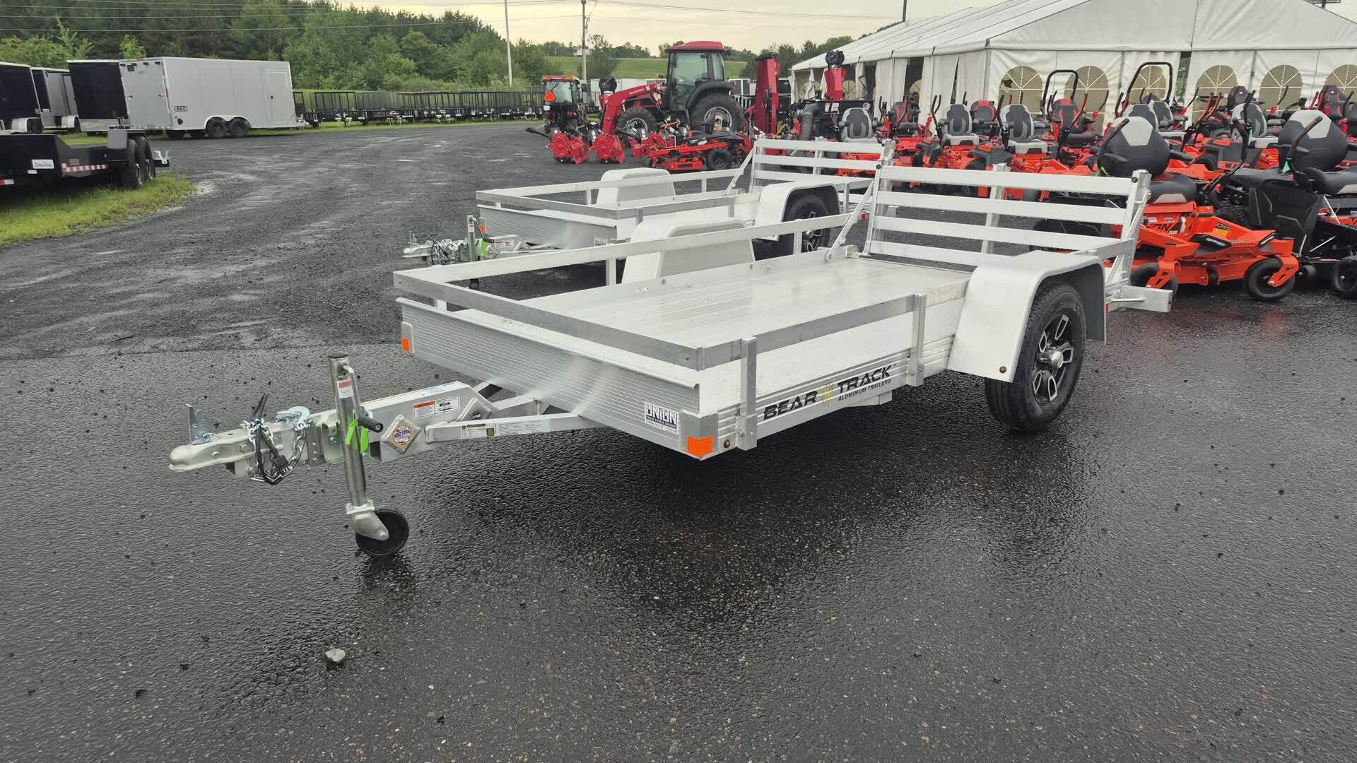 2026 Bear Track BTU 65" x 120" 2.2k Single Axle All Aluminum Utility Tr in Chippewa Falls, WI