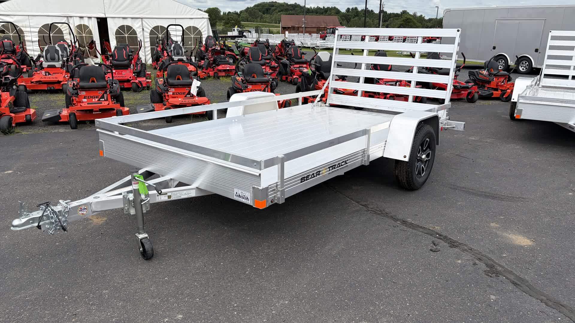 2026 Bear Track BTU 76" x 144" 3k Single Axle All Aluminum Utility Trai in Chippewa Falls, WI