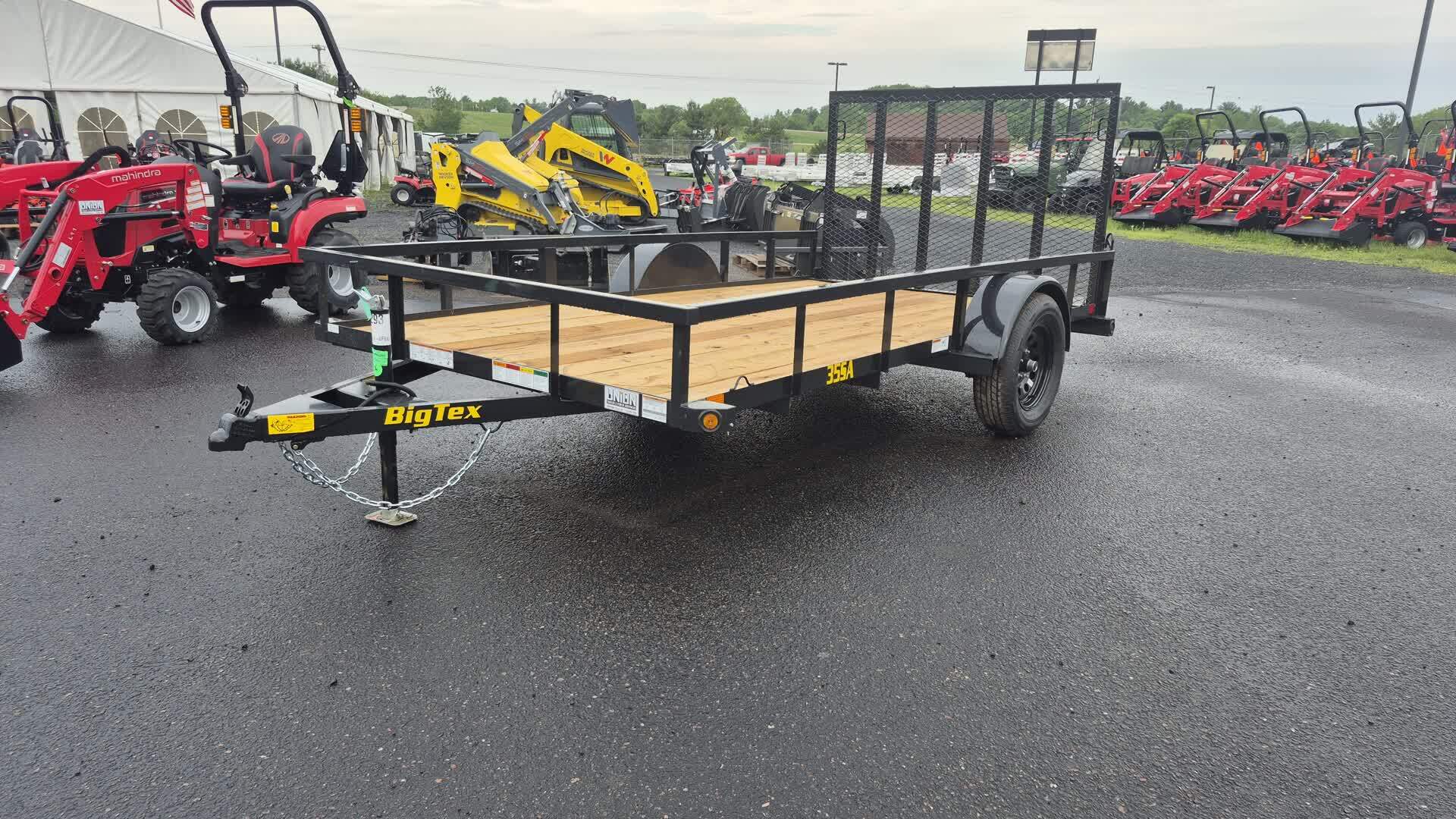2026 Big Tex Trailers 35SA 77" x 12' 3k Single Axle Steel Utility Trailer in Chippewa Falls, WI
