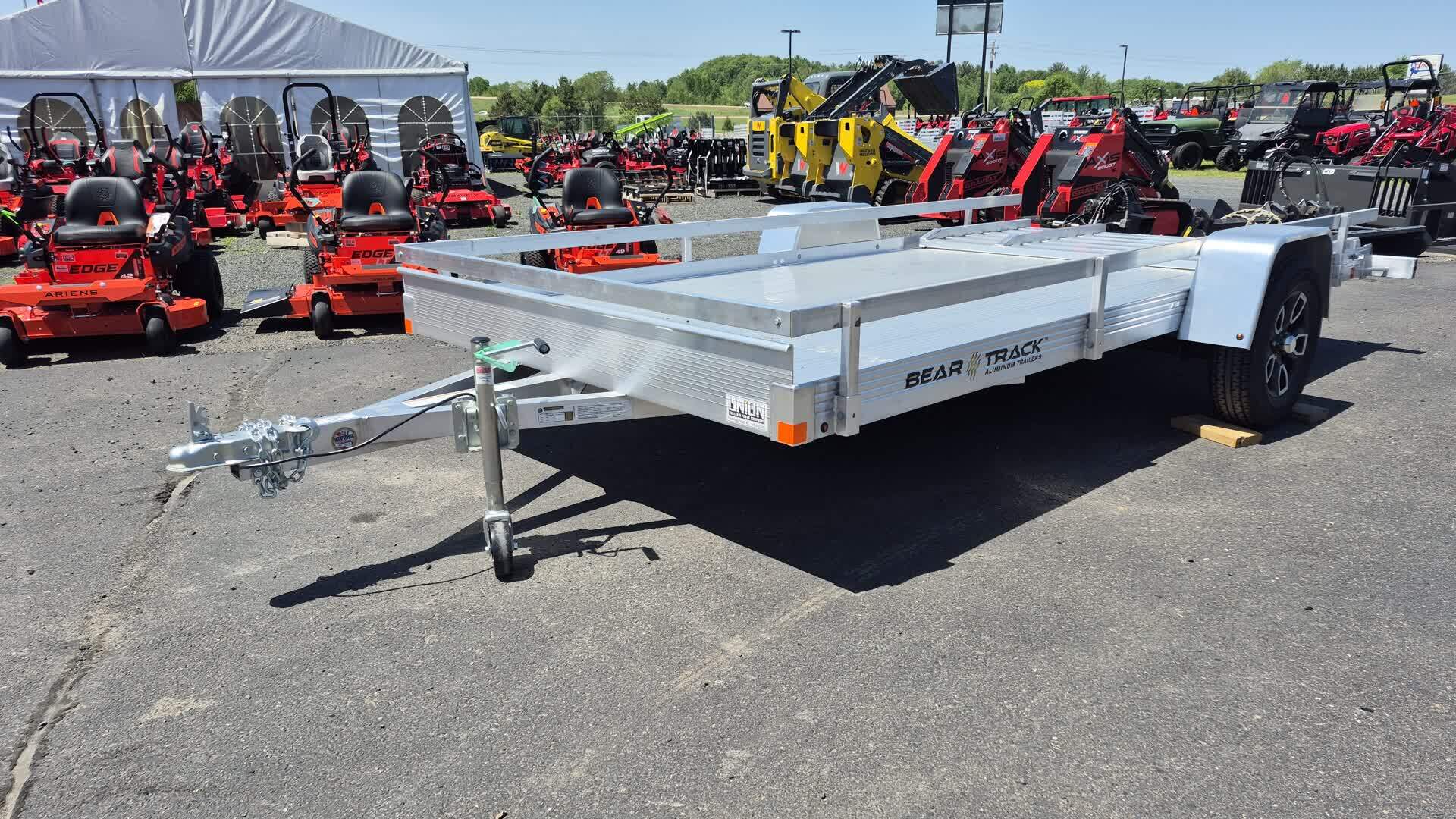 2026 Bear Track BTU 80" x 168" 3.5k Torsion Single Axle All Aluminum Ut in Chippewa Falls, WI