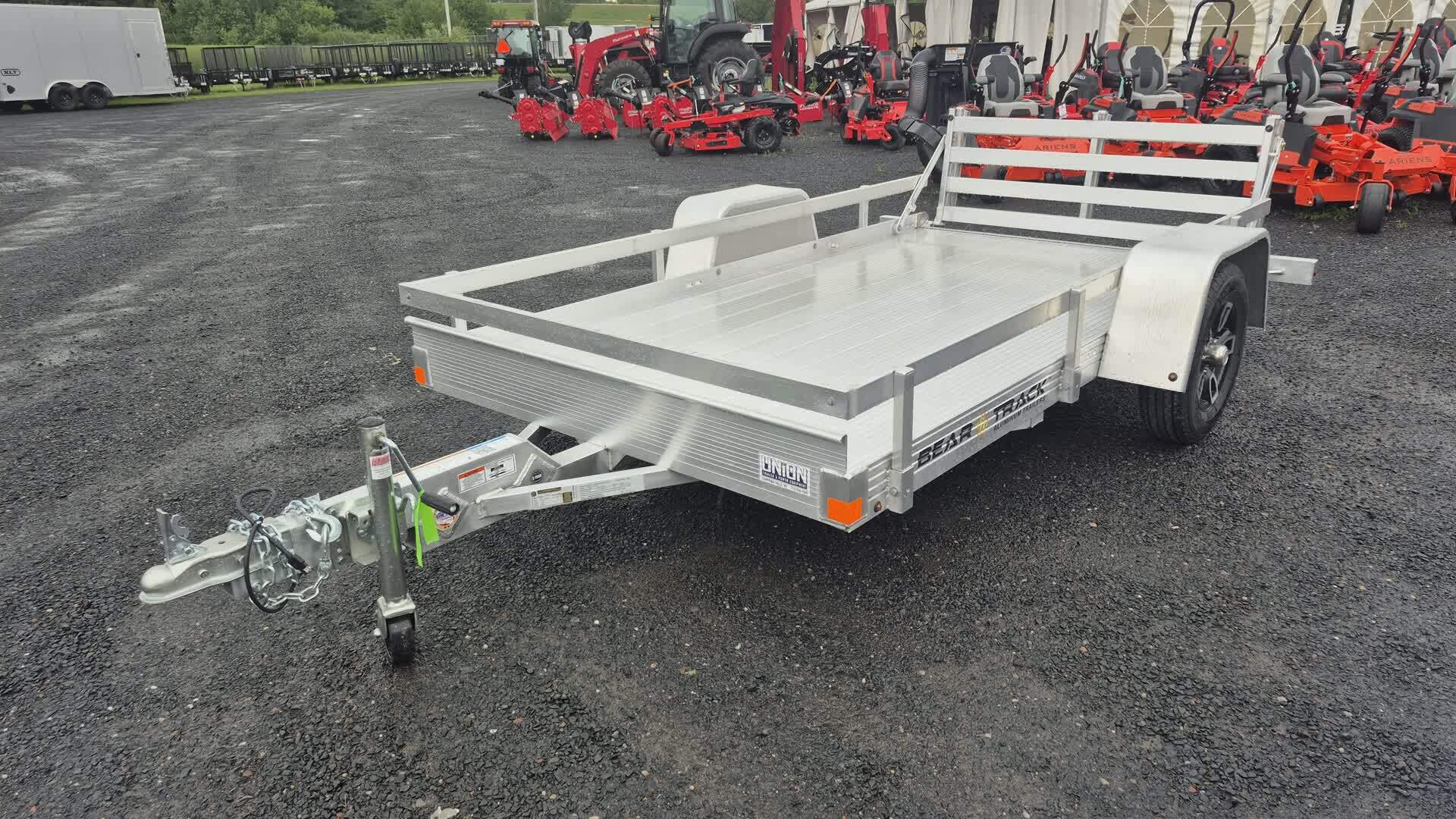 2026 Bear Track BTU 65" x 120" 2.2k Single Axle All Aluminum Utility Tr in Chippewa Falls, WI