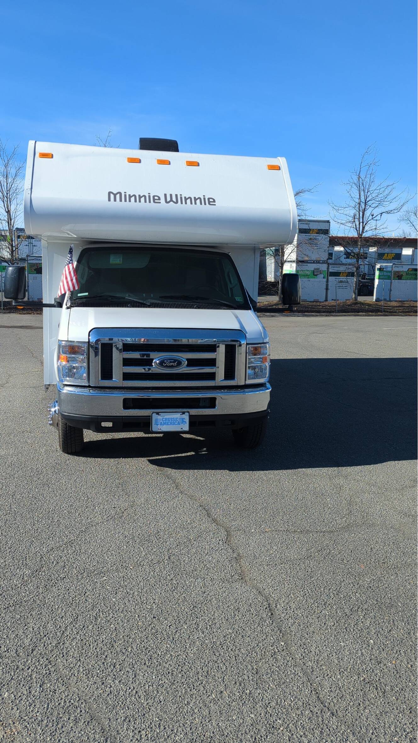 A photo of this 2021 Winnebago MINNIE WINNIE 325AR