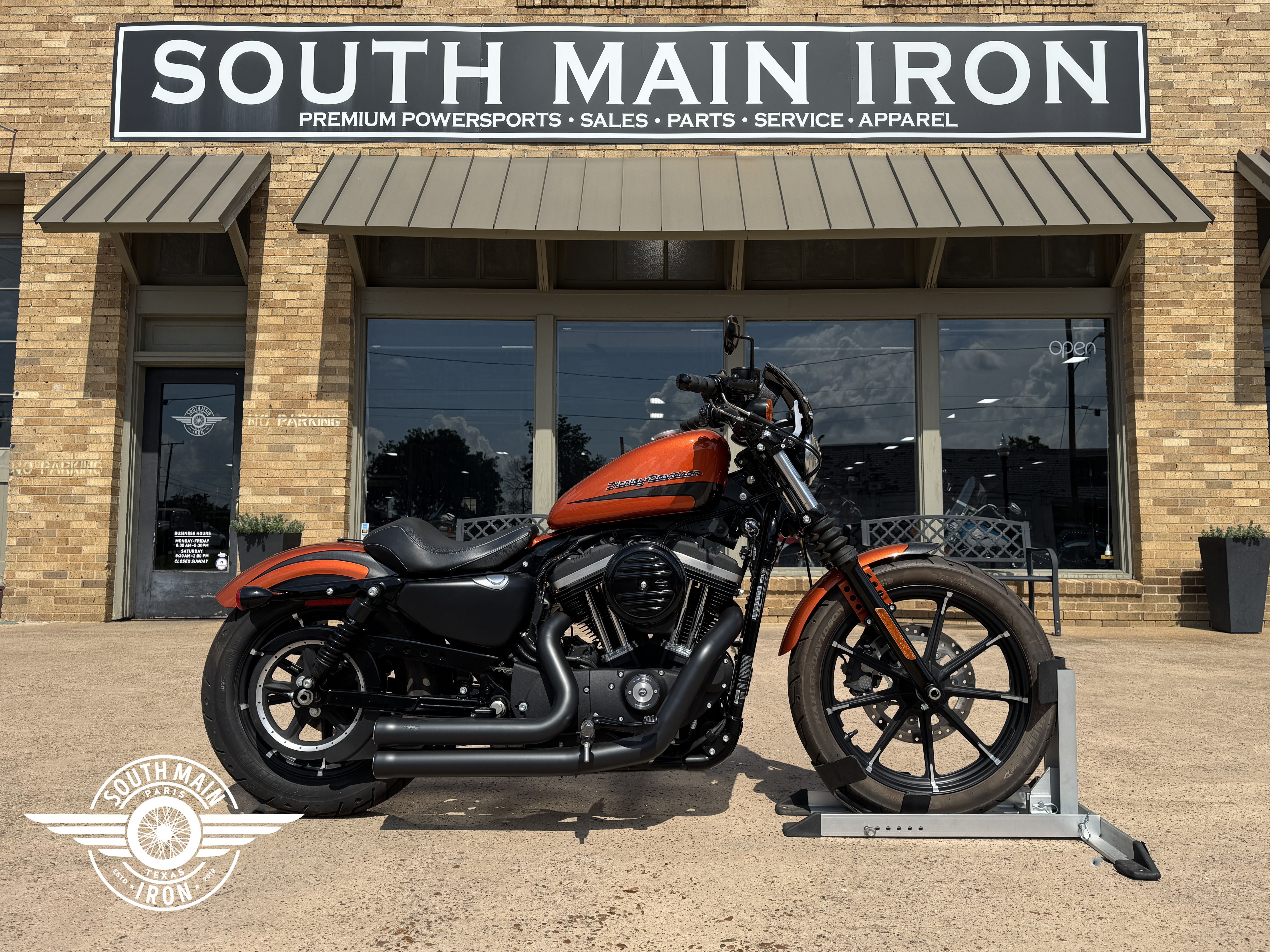 Orange Harley-Davidson Sportster 883 Motorcycles For Sale - Cycle