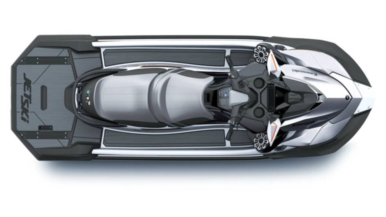 A photo of this 2026 Kawasaki Jet Ski® STX® 160LX