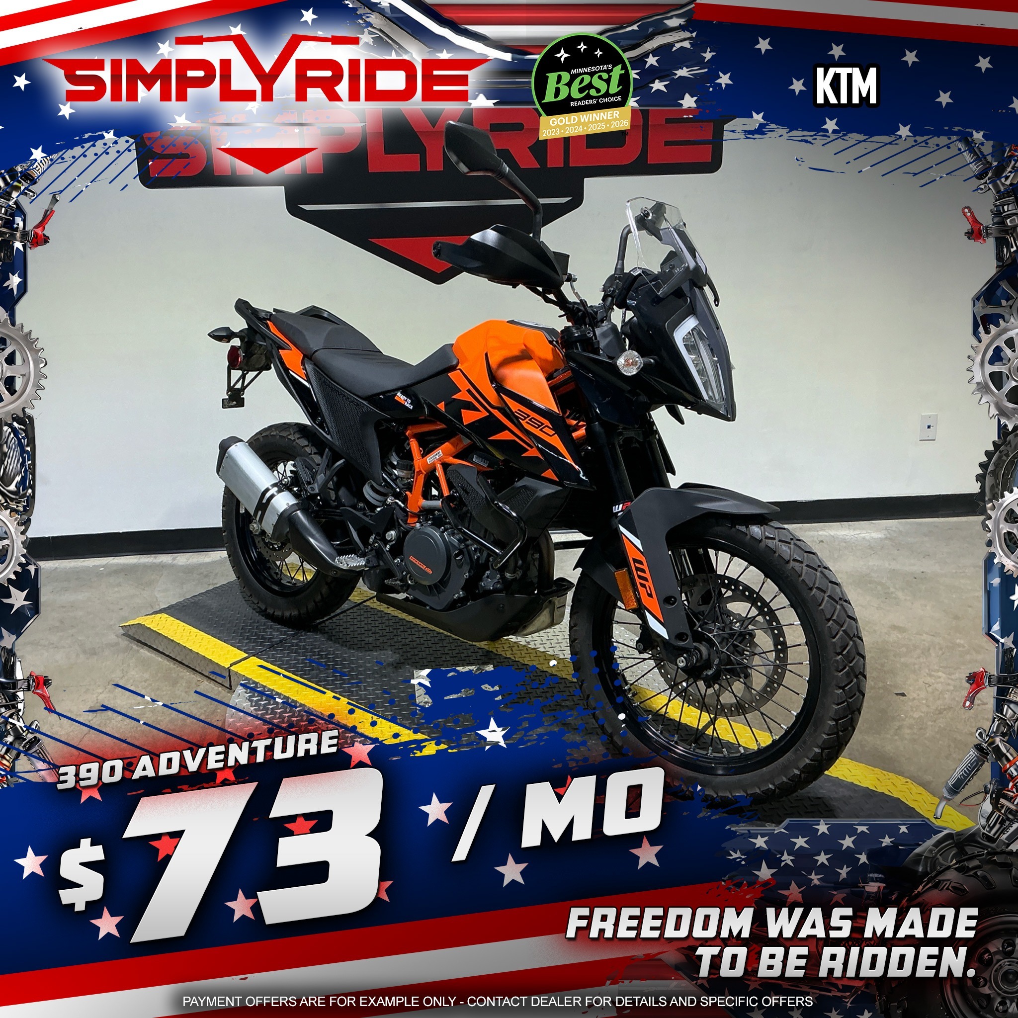 2024 KTM 390 Adventure ADVENTURE in Eden Prairie, MN