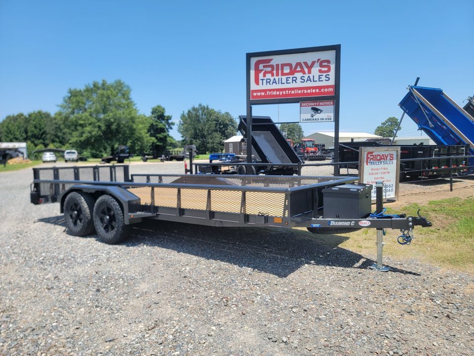 2026 Diamond C Trailers GTU235 18' x 83" Venture Series Tandem Axle in Texarkana, TX