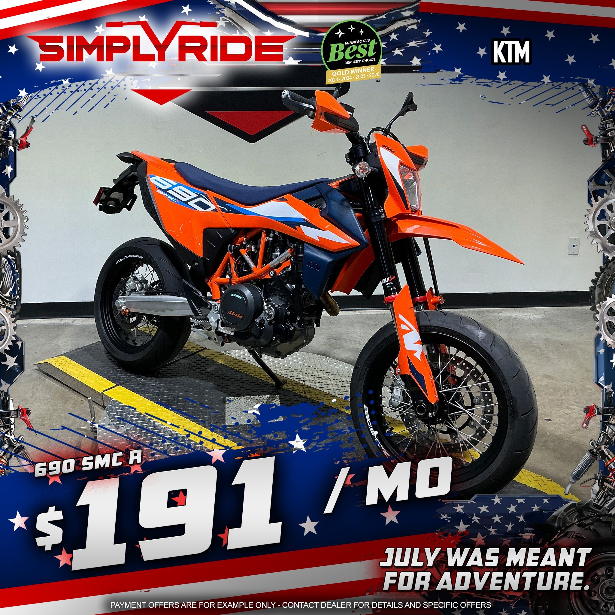 2023 KTM 690 SMC R ENDURO R in Eden Prairie, MN