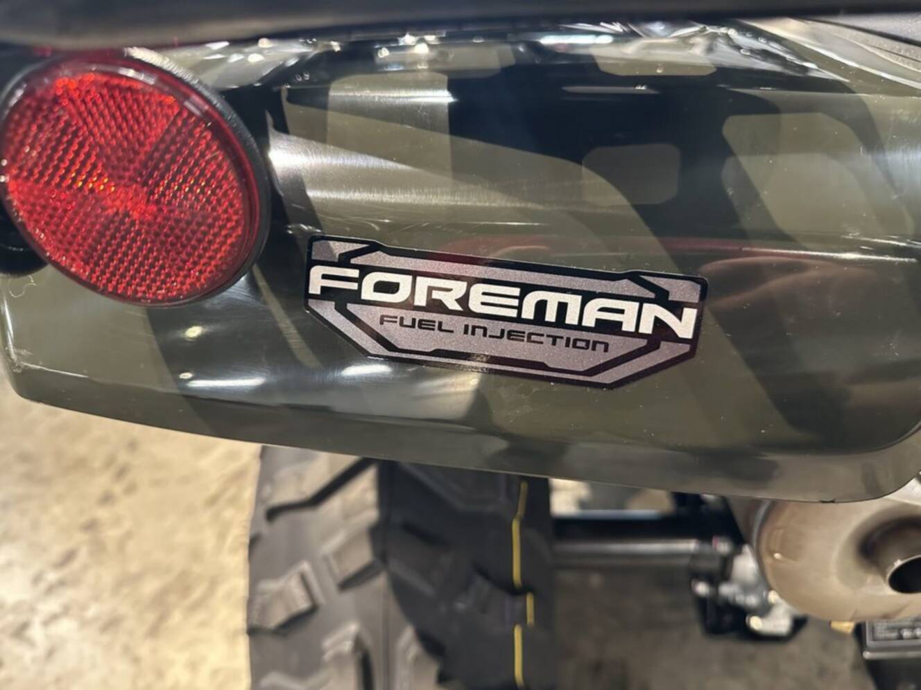 A photo of this 2027 Honda Fourtrax Foreman 4X4