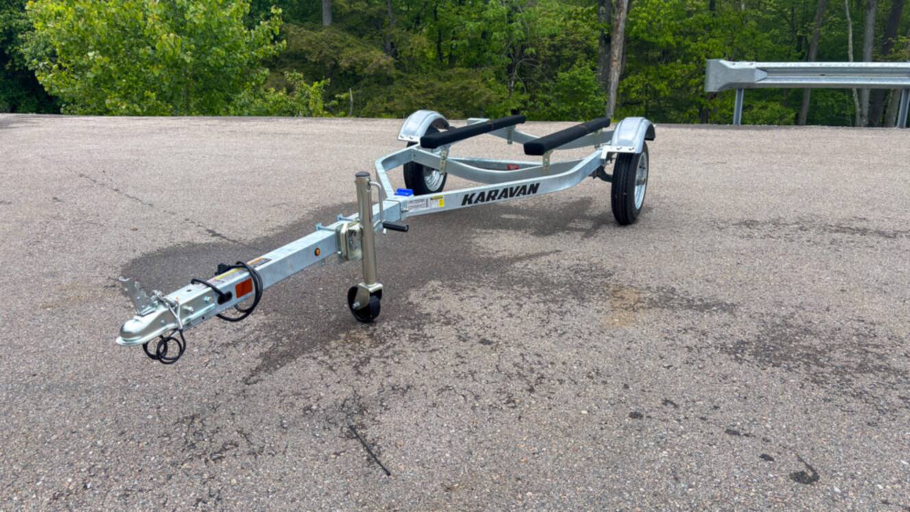 A photo of this 2026 Karavan Trailers Single Watercraft Low Profile Steel- WCE-1250-46-L