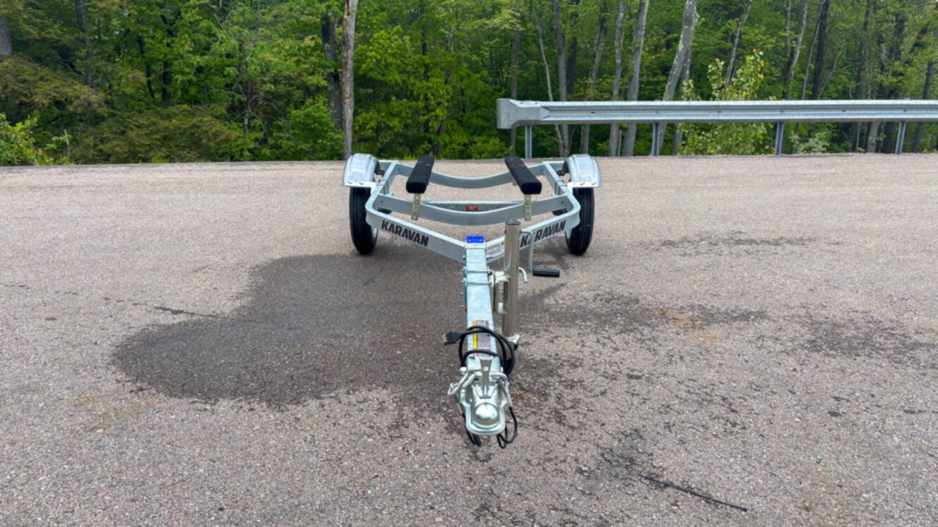 A photo of this 2026 Karavan Trailers Single Watercraft Low Profile Steel- WCE-1250-46-L