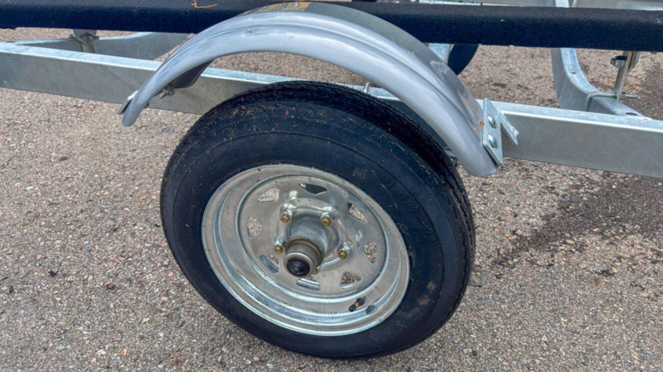 A photo of this 2026 Karavan Trailers Single Watercraft Low Profile Steel- WCE-1250-46-L