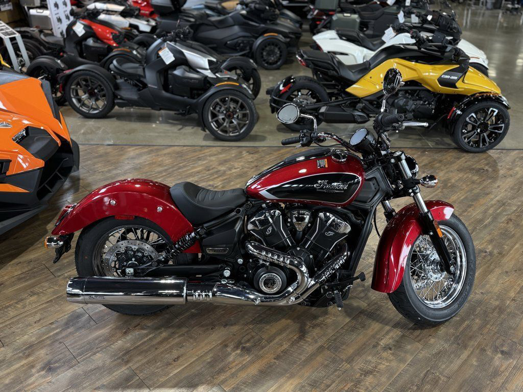 2026 Indian Scout Classic Sunset Red Metallic BASE in Houston, TX