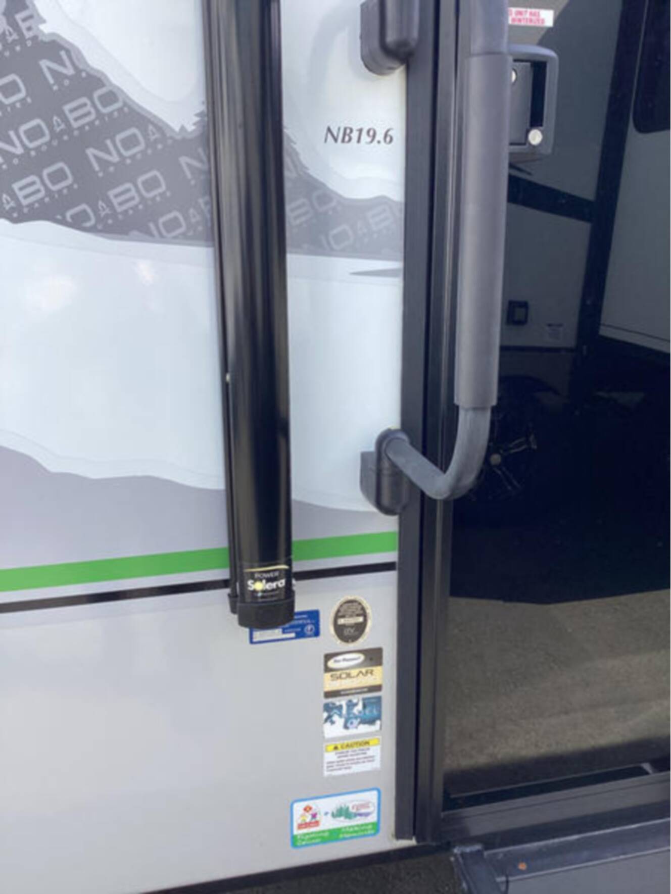 A photo of this 2022 Forest River No Boundaries 19 Series NB19.6