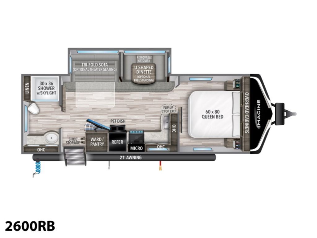 2023 Grand Design Imagine 2600RB in granbury TX