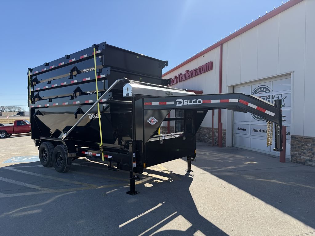 2026 DELCO 14' Gooseneck Roll Off Package w/ 3 Bins (14' x 4' Bins in Hewitt, TX
