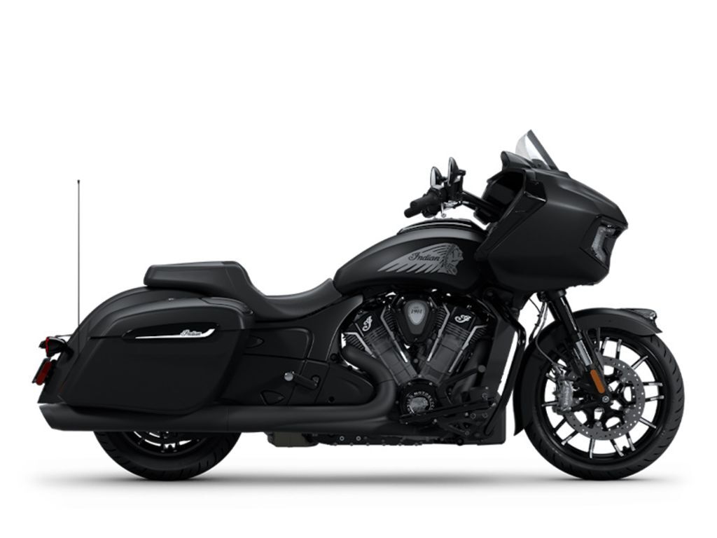 2025 Indian Motorcycle® Challenger® Dark Horse® w/PowerBand Audio Black Smoke DARK HORSE in Meridian, ID