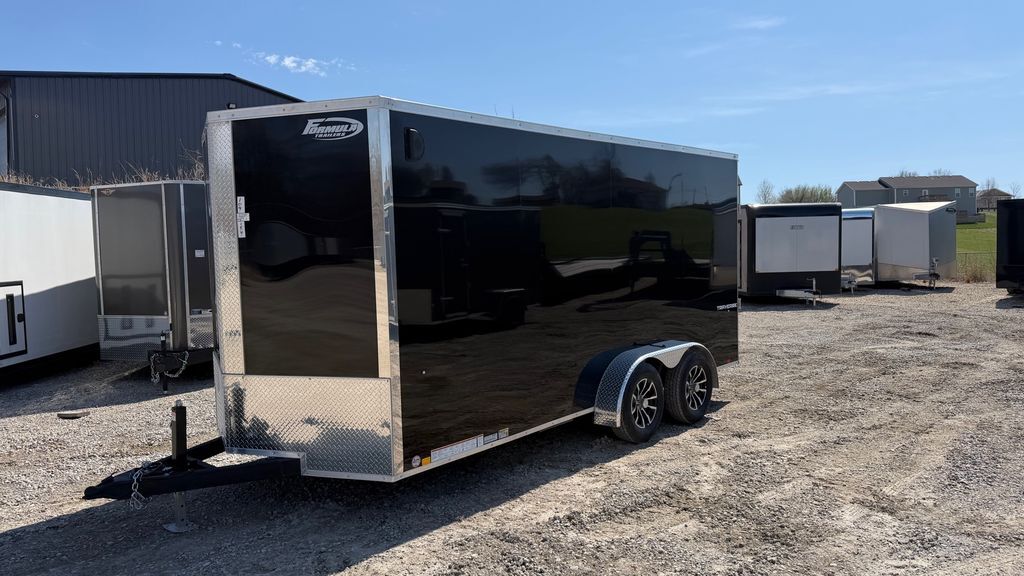 2026 Formula Traverse 7' x 16' Tandem Axle Enclosed Cargo Trailer in Saint Joseph, MO