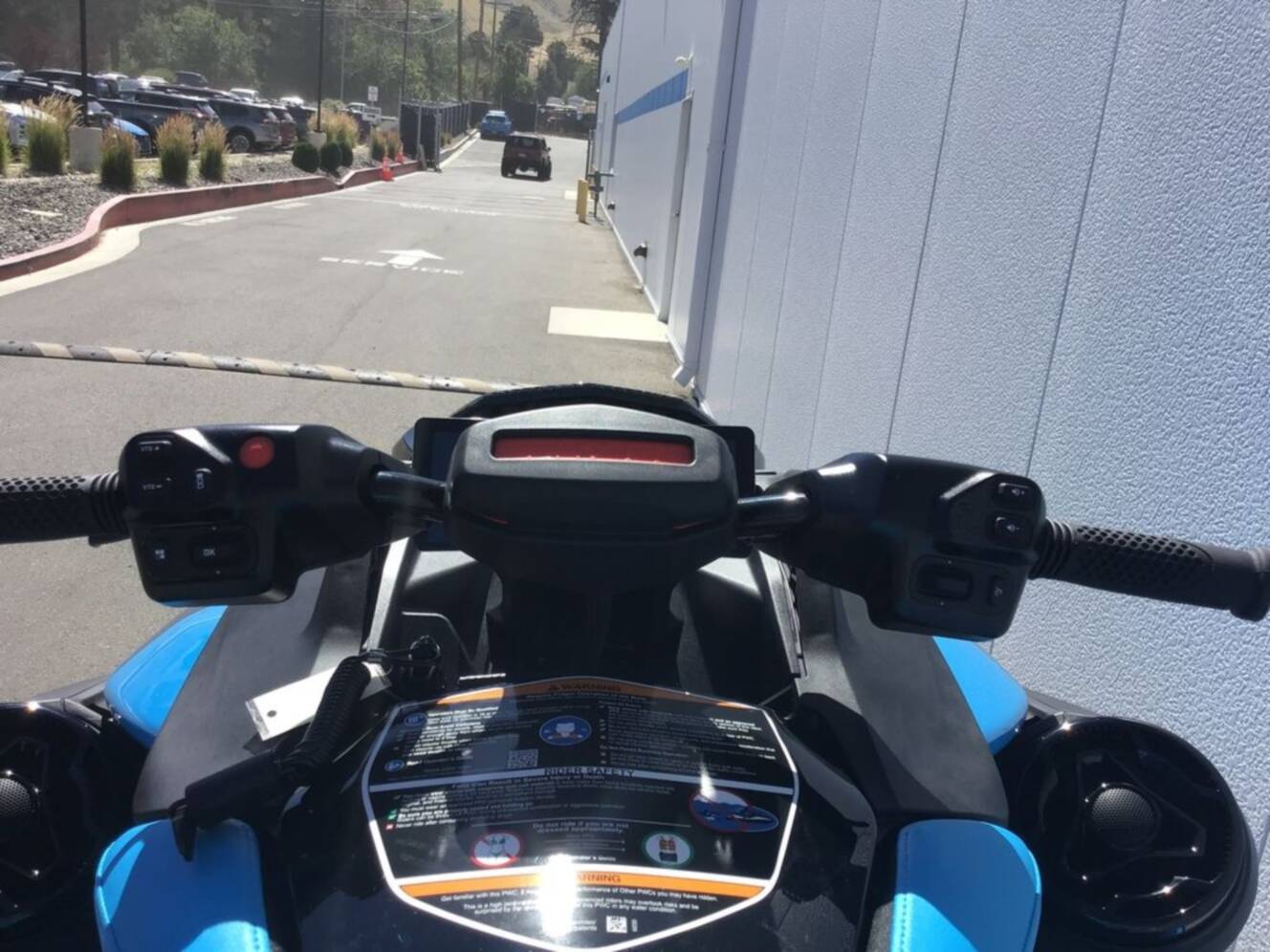 A photo of this 2026 Sea-Doo RXP-X 325 Tech, BRP Premium A, iBR Gulfstream Blue P