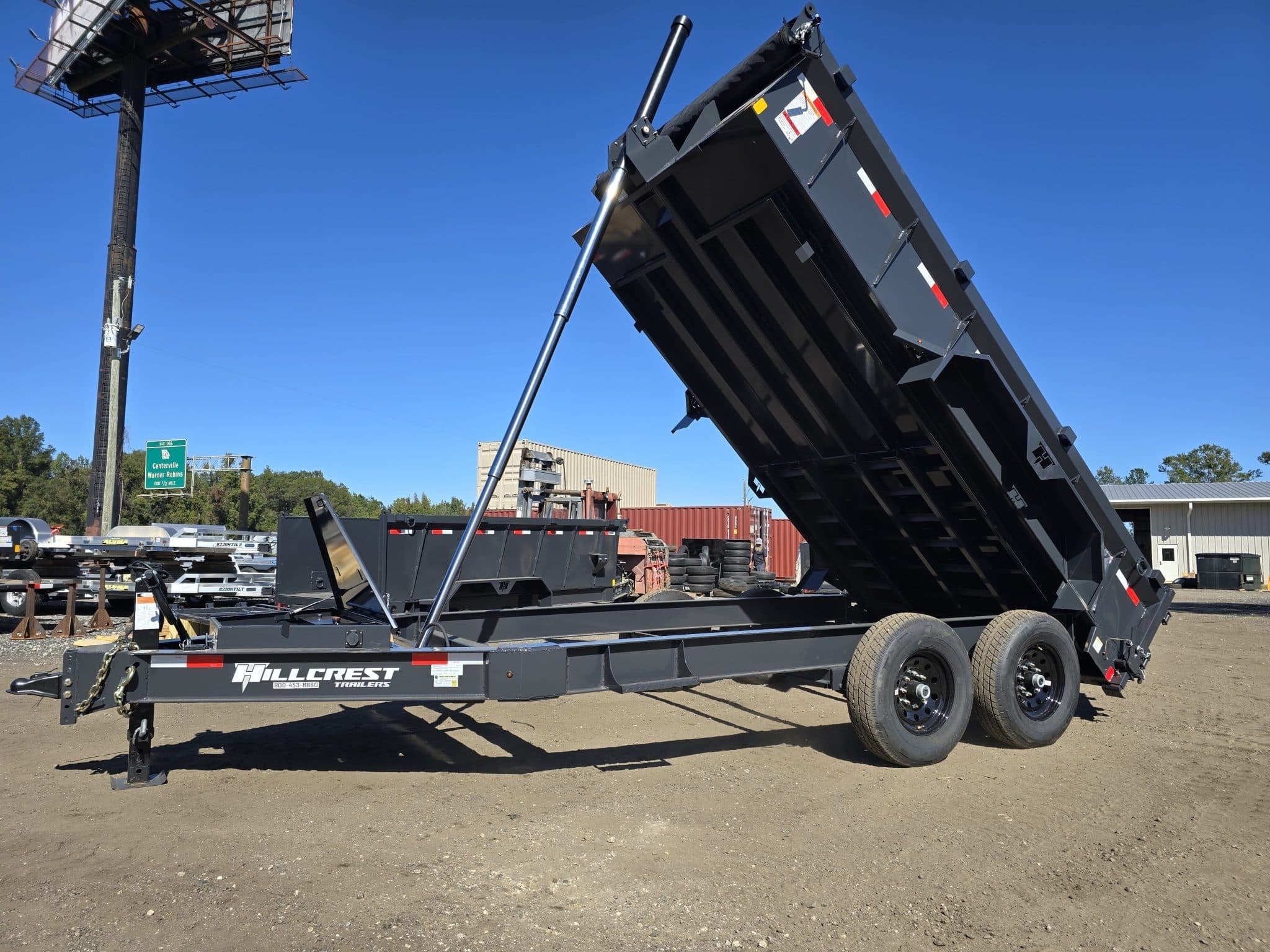 2027 hillcresttrailers 7x14 24" Sides 14K Dump Trailer in Byron, GA