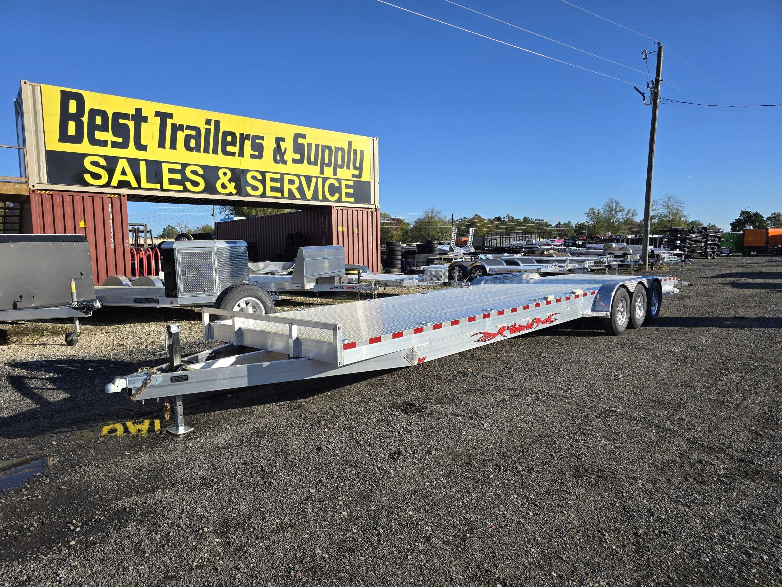 2026 wolverinetrailers 7x36' 21K All Aluminum Car Hauler Trailer in Byron, GA