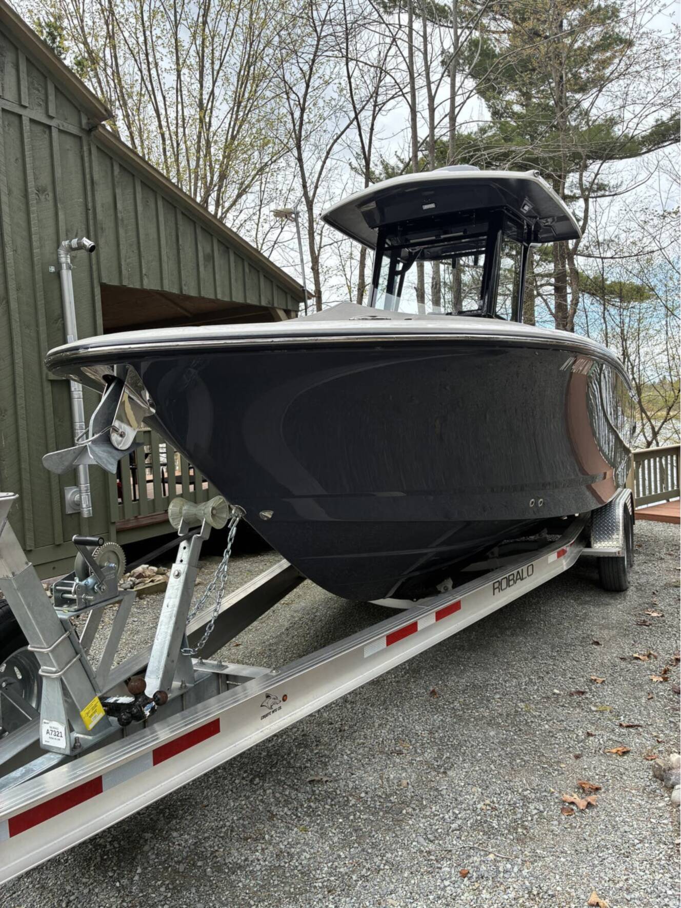 A photo of this 2024 Robalo Center Console R250