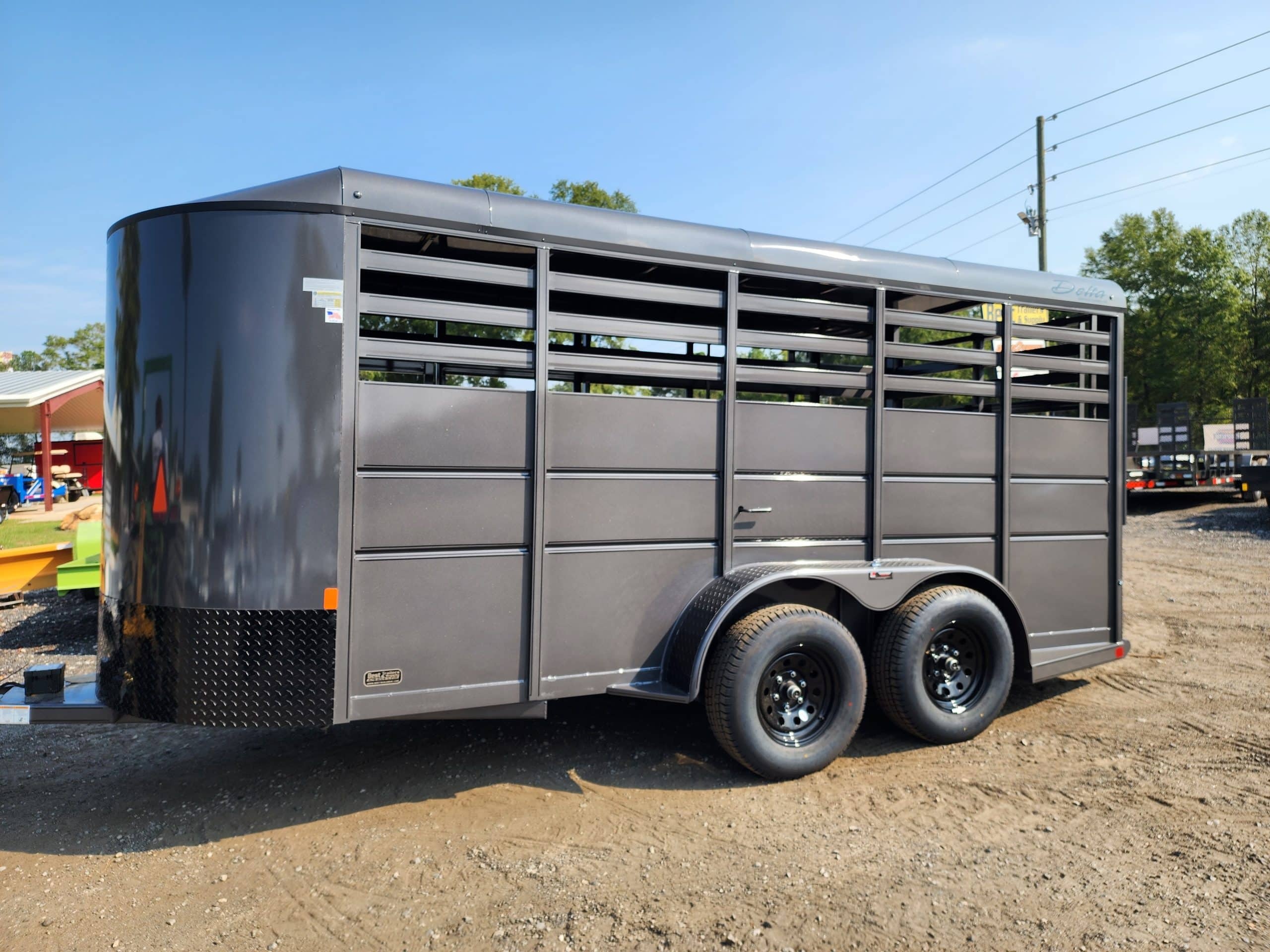 2026 deltatrailers 6x16' 500 ES Livestock trailer in Byron, GA