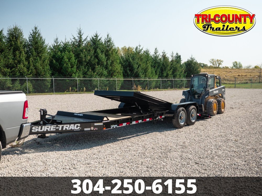 2026 Sure-Trac 7X22 (16+6) 17.6K PRO SERIES TILT DECK in Beaver, WV
