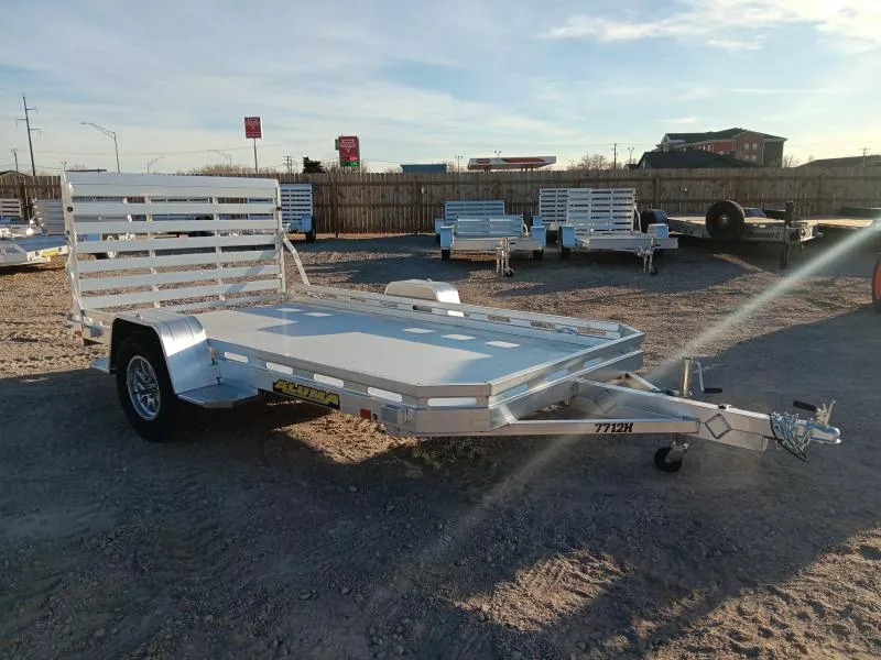 2026 Aluma 12' 7712H Utility Trailer in Kearney, NE