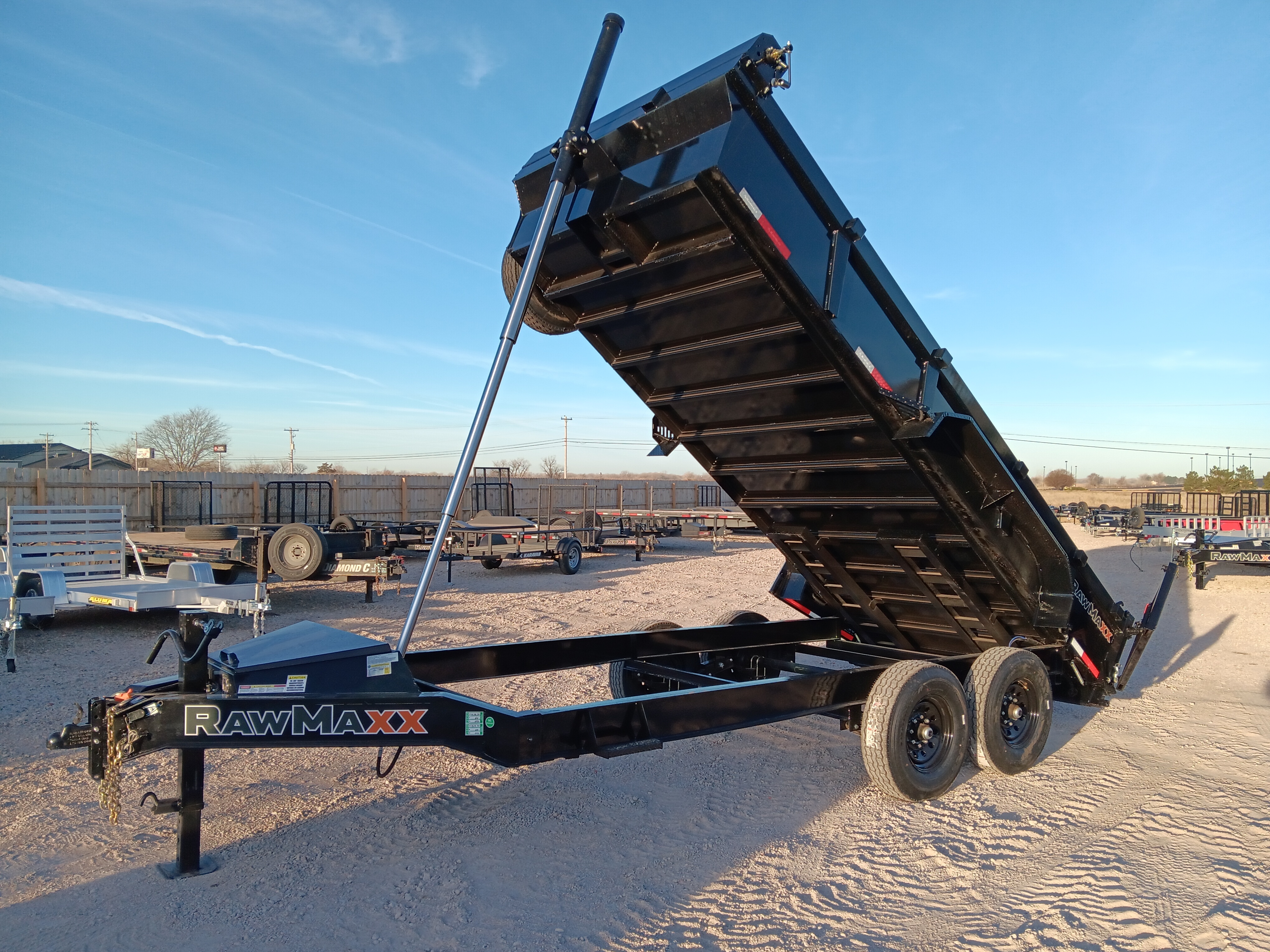 2026 RawMaxx 16' LPX Dump Trailer in Kearney, NE