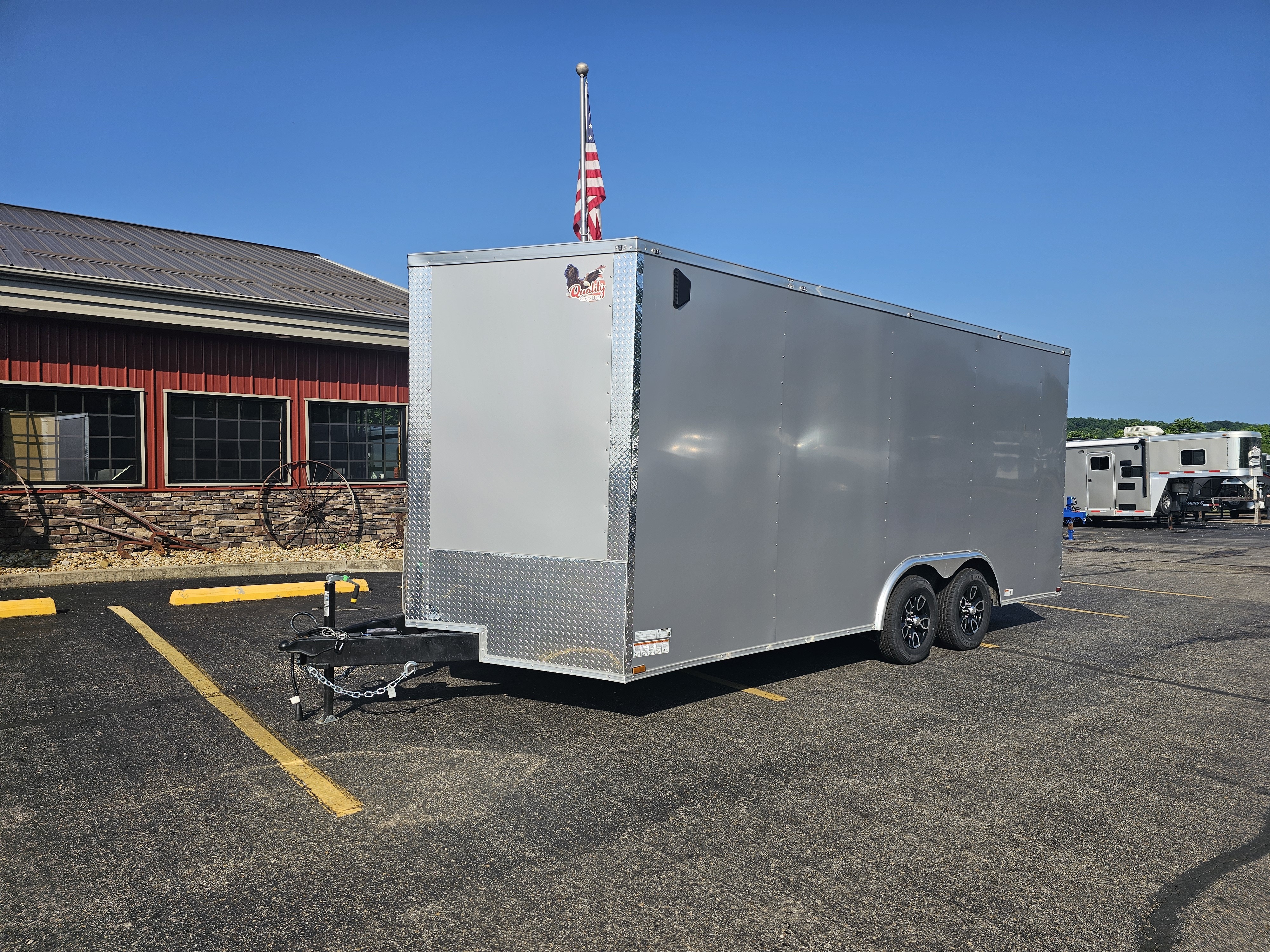 2026 Quality Cargo Trailers 18' (8.5'W) Enclosed Cargo Trailer in Athens, OH