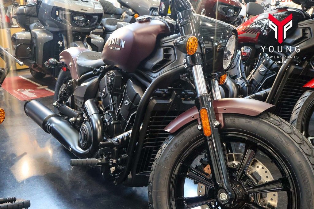 2026 Indian Motorcycle® Scout® Bobber Limited +Tech Maroon Metallic Smoke BOBBER in Logan, UT