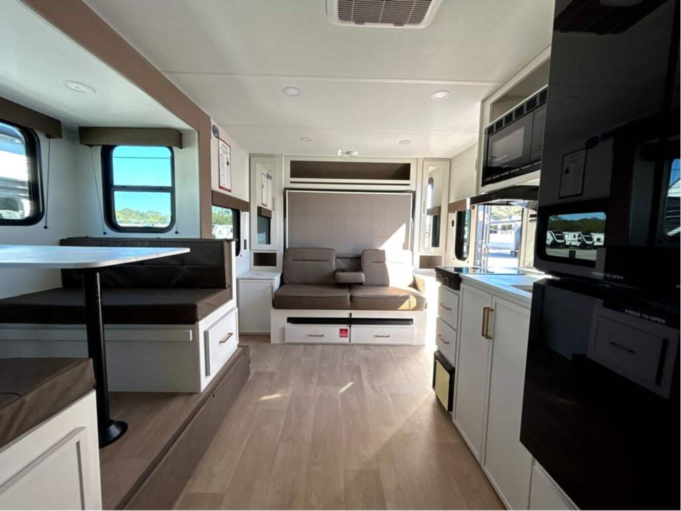 A photo of this 2026 Grand Design Transcend ONE 161BH
