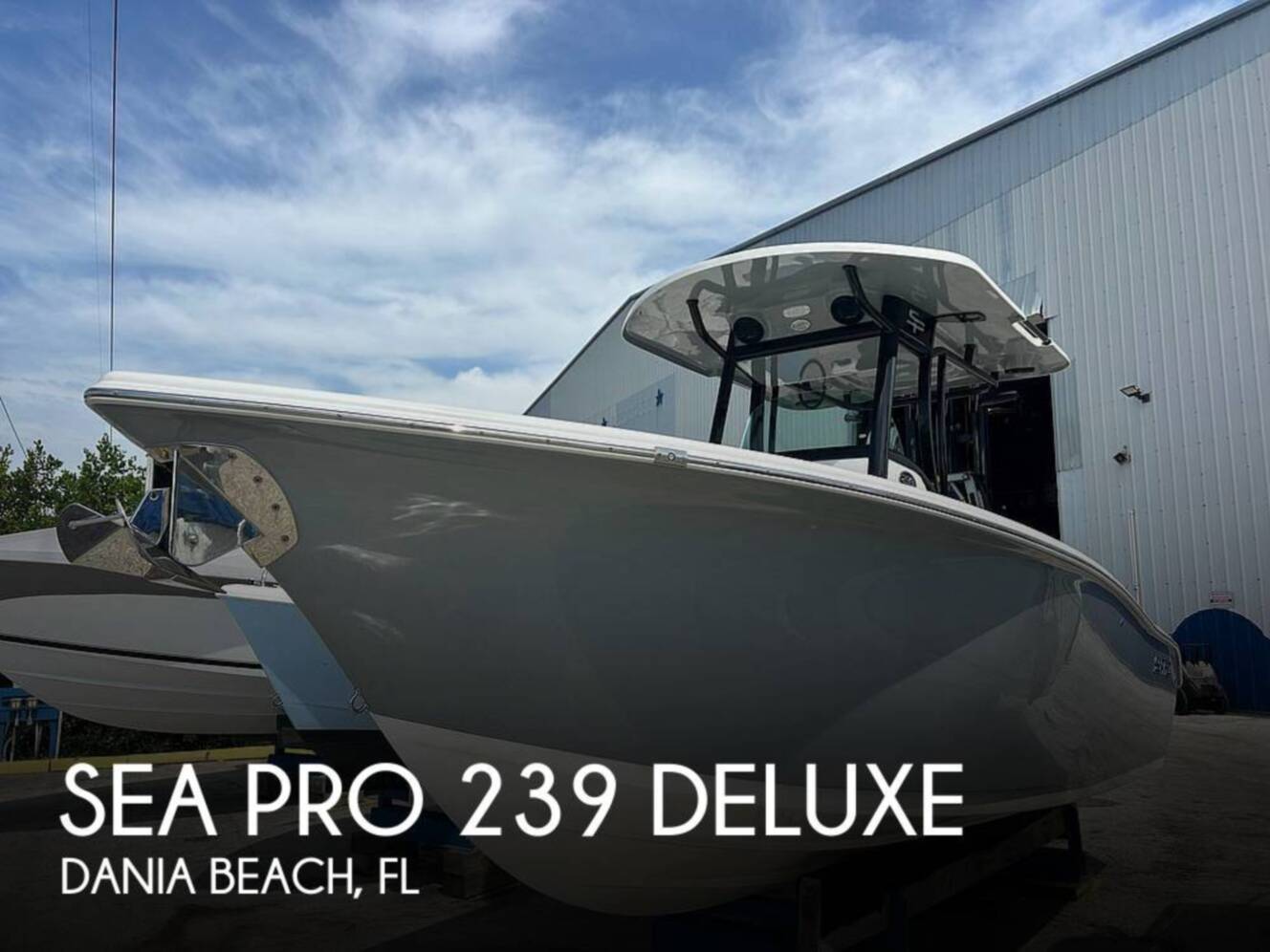 A photo of this 2023 Sea Pro 239 Deluxe