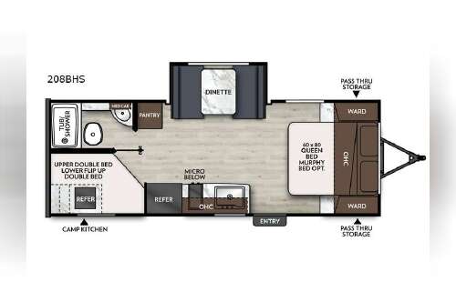 2026 Coachmen Rv Apex Nano 208BHS in coldwater MI