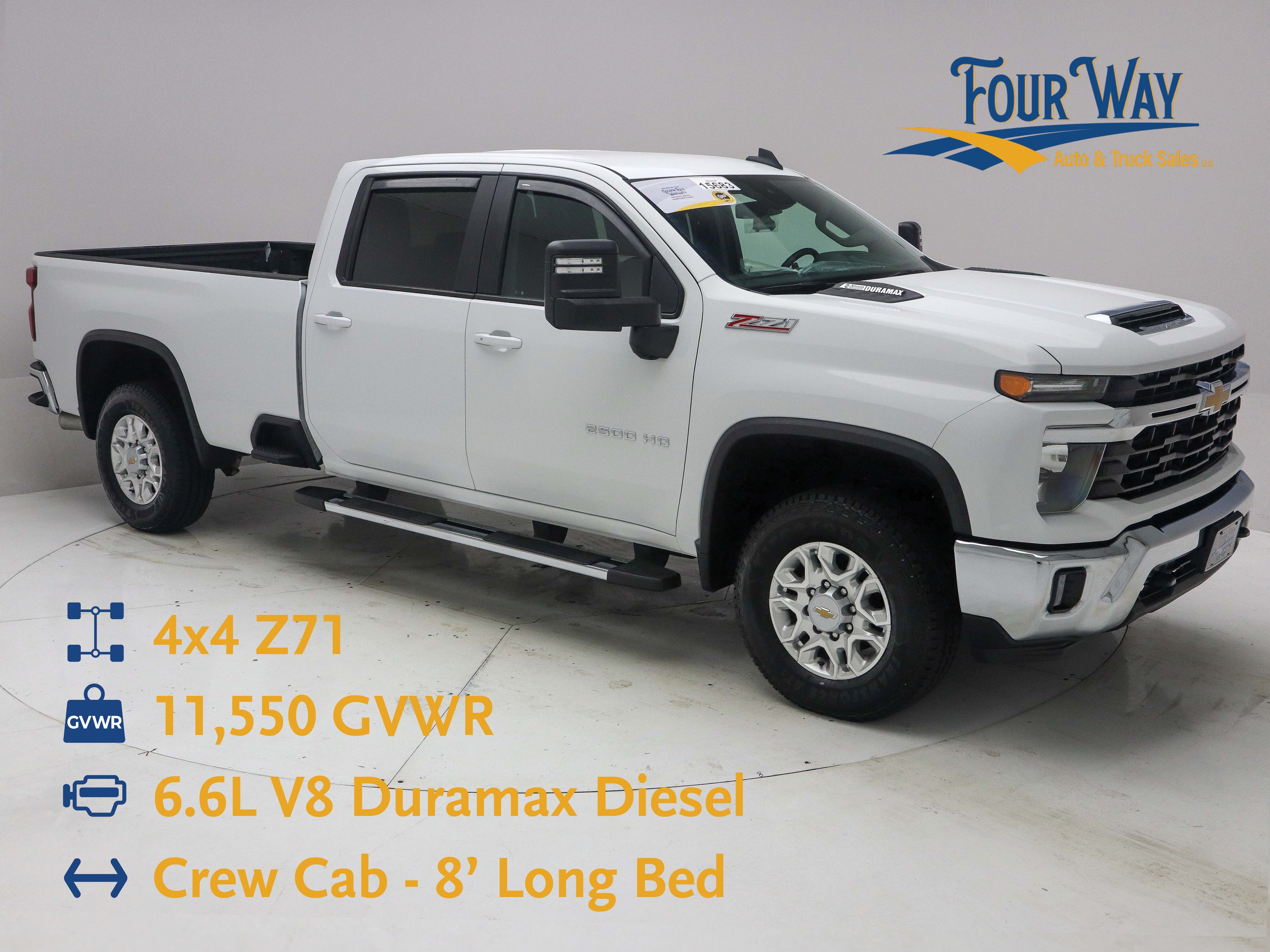 2024 CHEVROLET 2500HD SILVERADO CREW CAB in New Holland, PA