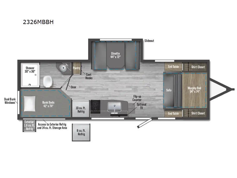 2025 Winnebago M-Series 2326MBBH in roca NE