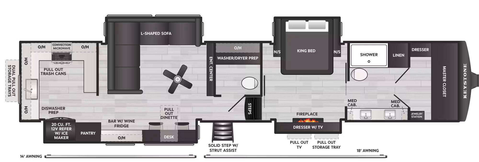2027 Keystone Rv Montana 3900RK in panama city FL