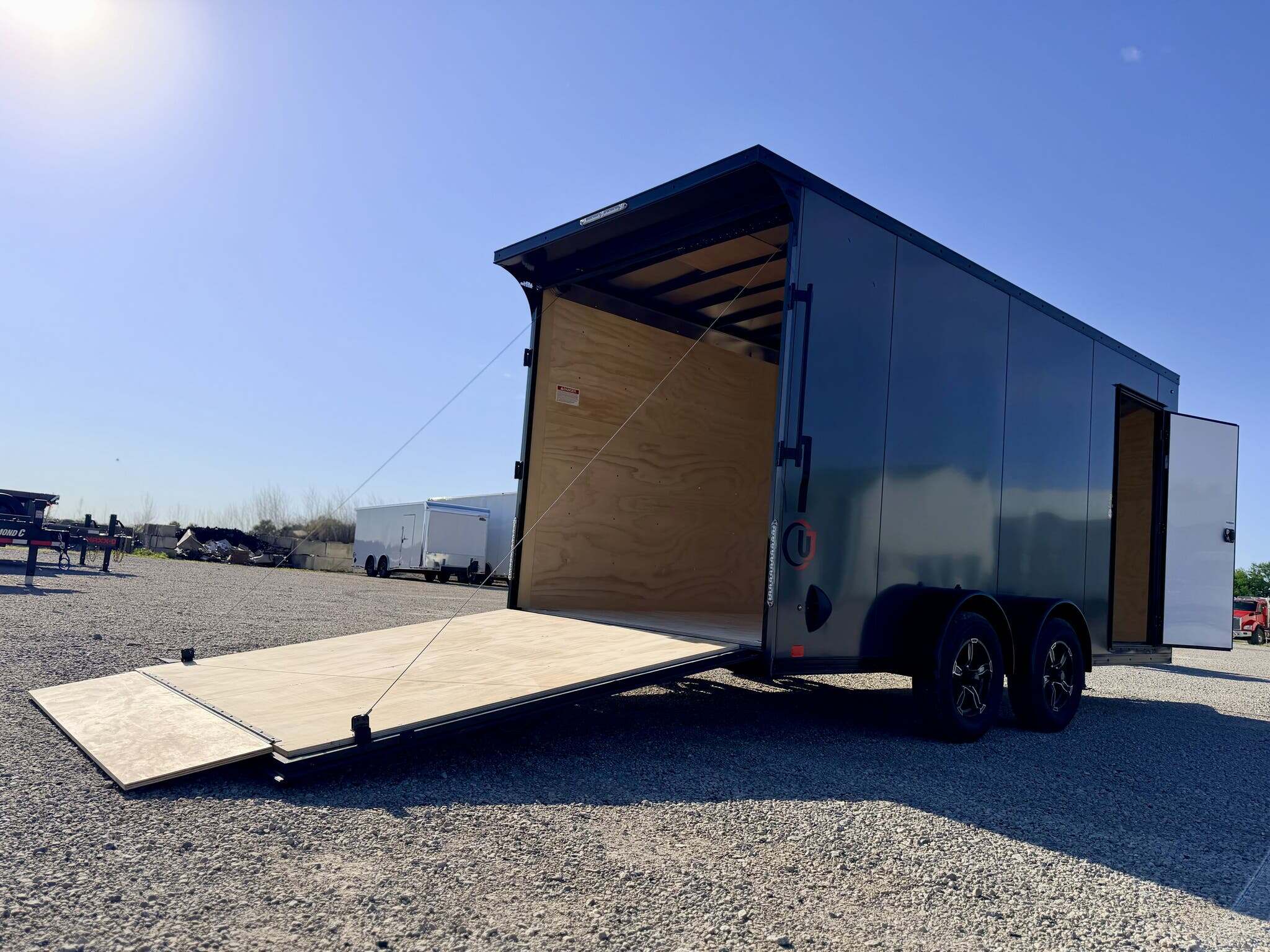 2026 United Trailers UJ 7X16 Enclosed -25 Yr Floor Warranty -Torsion Axles in Goodfield, IL