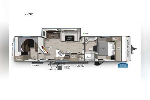 2027 Forest River Rv Cherokee Grey Wolf 29NM in bemidji MN