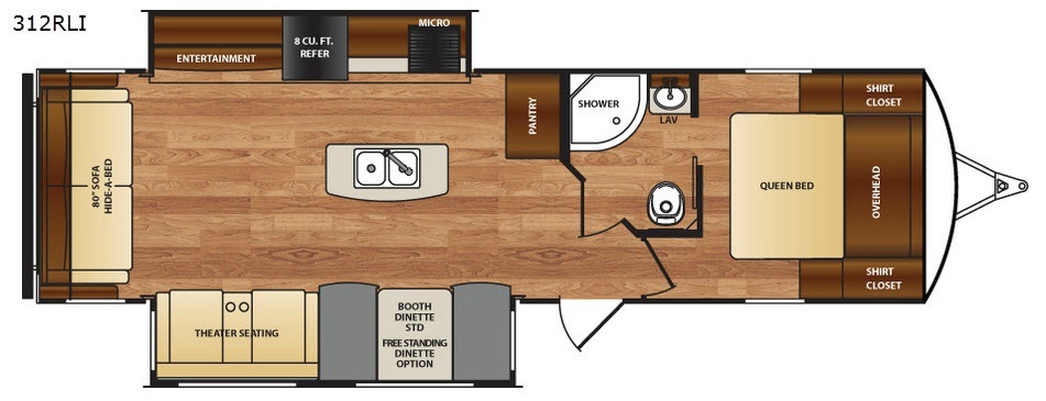 2017 Forest River Rv Wildcat 312RLI in irwin PA