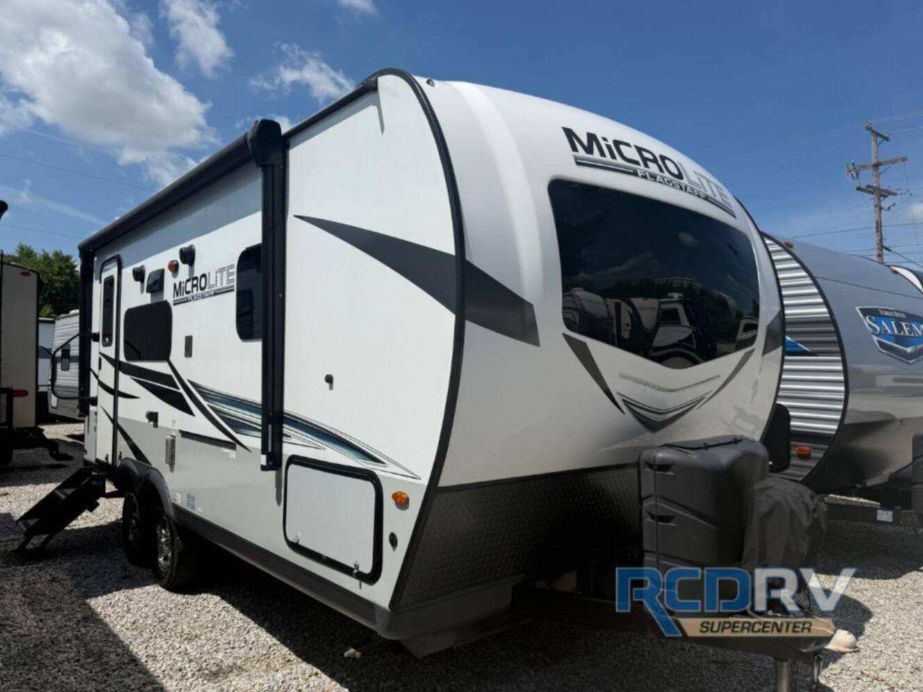 A photo of this 2022 Forest River Rv Flagstaff Micro Lite 21FBRS