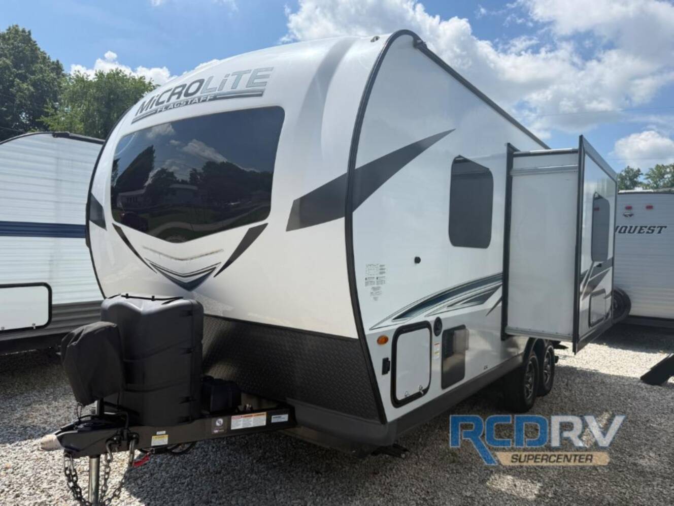 A photo of this 2022 Forest River Rv Flagstaff Micro Lite 21FBRS