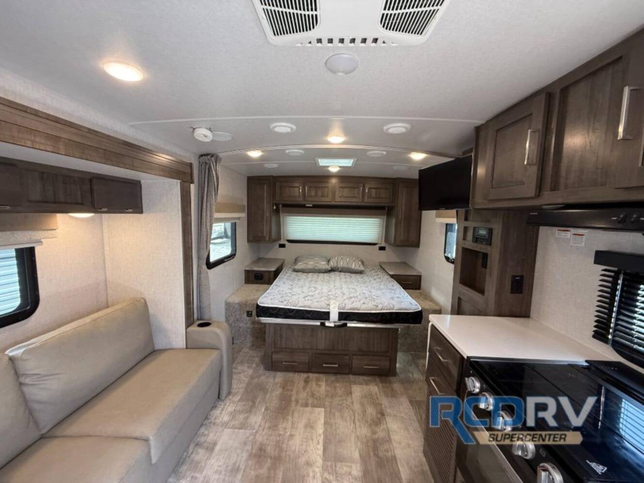 A photo of this 2022 Forest River Rv Flagstaff Micro Lite 21FBRS