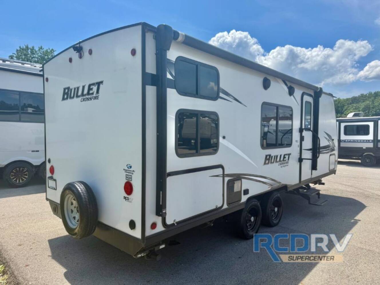 A photo of this 2021 Keystone Rv Bullet Crossfire 2200BH